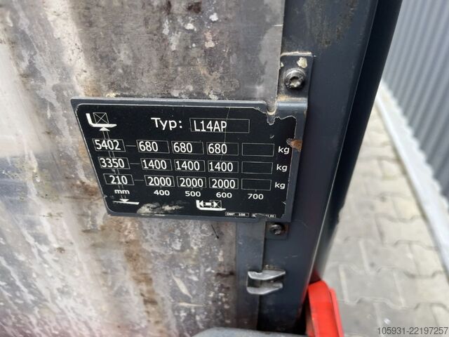 Fahrerstandstapler Linde L14AP
