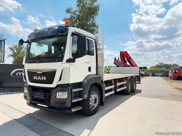 Autokran MAN TGS 26.400 6x4 KRAN 4xAbstzg FUNK 5/6 Steuer AHK