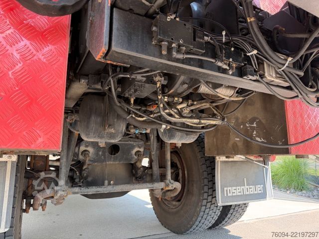 LKW mit Kofferaufbau MAN 17.232 4x4 KRAN SEILWINDE Kran und LKW