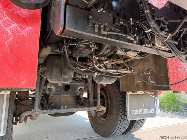 Spezial-LKW MAN 17.232 4x4 KRAN SEILWINDE Kran und LKW
