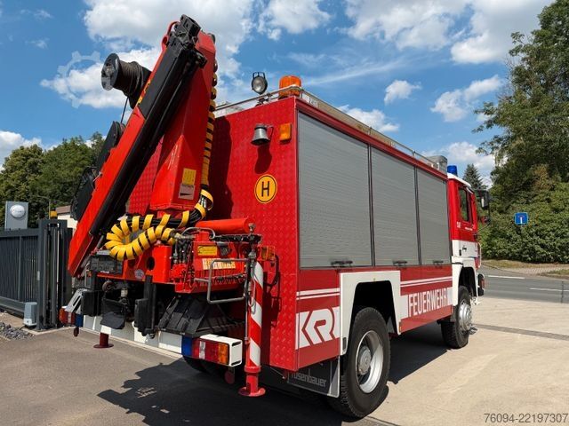 Autokran MAN 17.232 4x4 KRAN SEILWINDE Kran und LKW