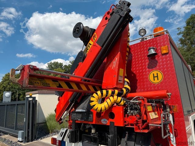 Autokran MAN 17.232 4x4 KRAN SEILWINDE Kran und LKW