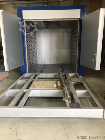 Trolley oven, convection oven 250°C Airtec mit Ofenwagen 6 to beladbar AHT-1650