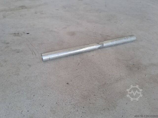 Steckrohr f. Regaltraversen SSI Schäfer / R3000 / 1€ pro Stck. / Gesamtlänge: 170 mm / RohrØ: 12 mm