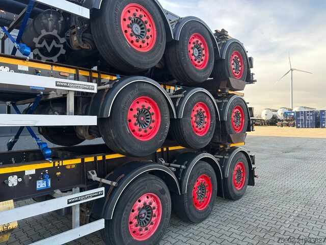 Container transportation Burg stack of 3x 2012 BURG 20FT ADR (EX/II, EX/III, ...