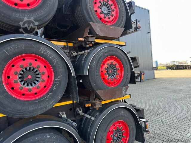 Container transportation Burg stack of 3x 2012 BURG 20FT ADR (EX/II, EX/III, ...