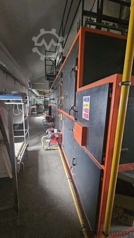 Trockner ASOS PROSES MAKİNA SAN. VE TİC. A.Ş. 2 tons/hour Belt Dryer System, model ABT