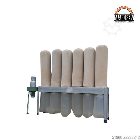 Absauganlage für Sägemehl, 6-sack, 2/26  2/26