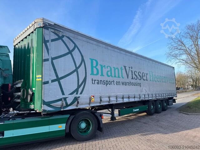 Sliding tarpaulins Krone 3 ass schuifzeilen oplegger