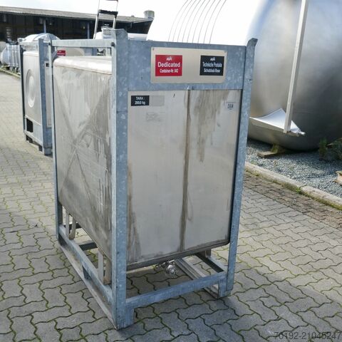 1000 liter container made of V2A  9755