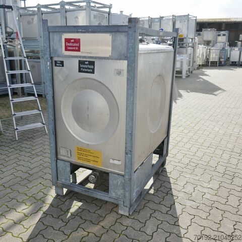 1000 liter container made of V4A  9754