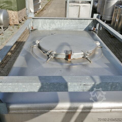 1000 liter container made of V4A  9754