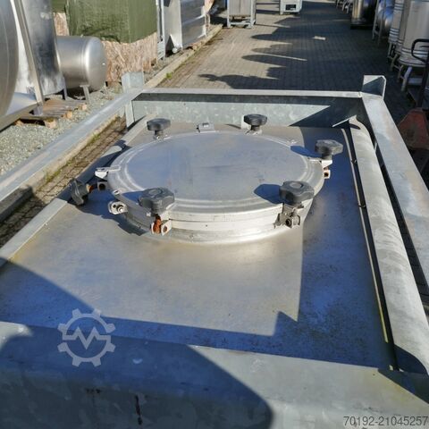 1000 liter container made of V2A  9753