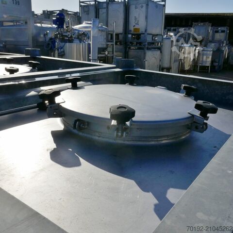 1000 liter container made of V2A  9751