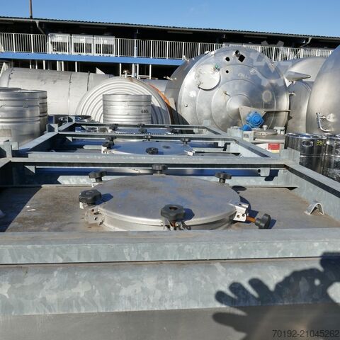 1000 liter container made of V2A  9751