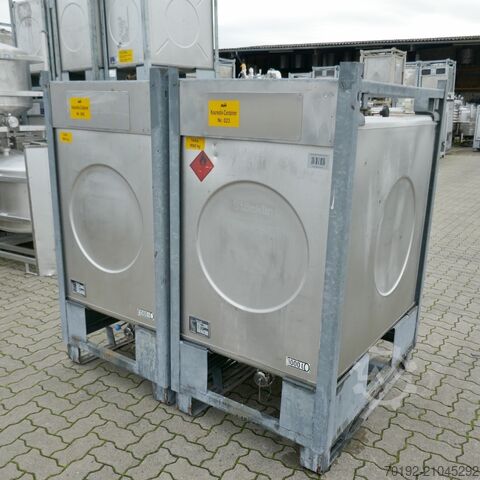 1000 Liter Container aus V4A Stöcklin 9746