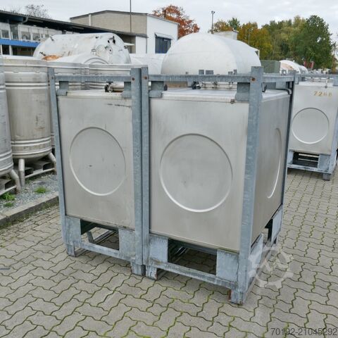 1000 Liter Container aus V4A Stöcklin 9746