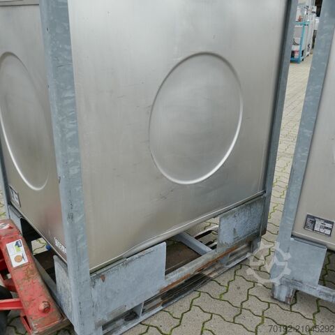 1000 Liter Container aus V4A Stöcklin 9746