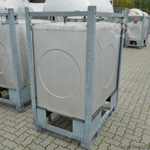 1000 liter IBC container made of V2A Gempp & Unold AG 9744