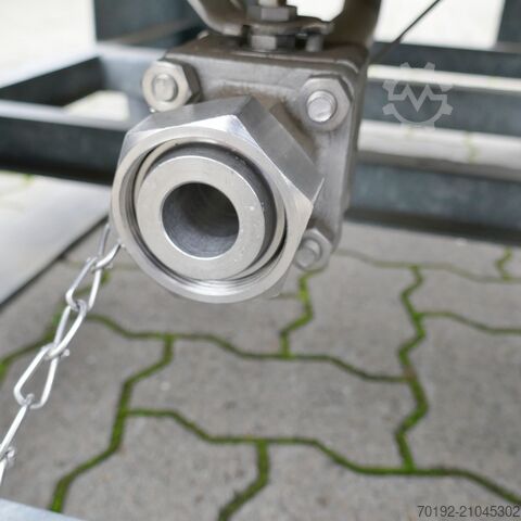 1000 liter IBC container made of V2A Gempp & Unold AG 9744