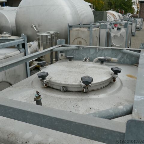 1000 liter IBC container made of V2A Gempp & Unold AG 9744