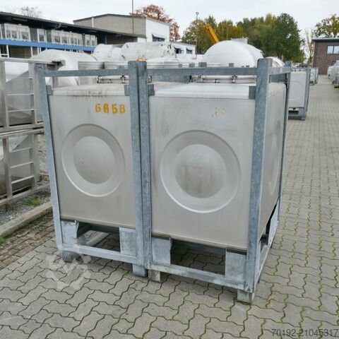 1000 liter container made of V2A Gempp & Unold AG 9740