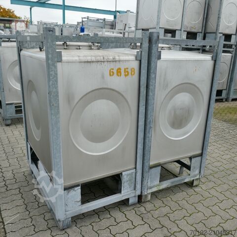 1000 liter container made of V2A Gempp & Unold AG 9740