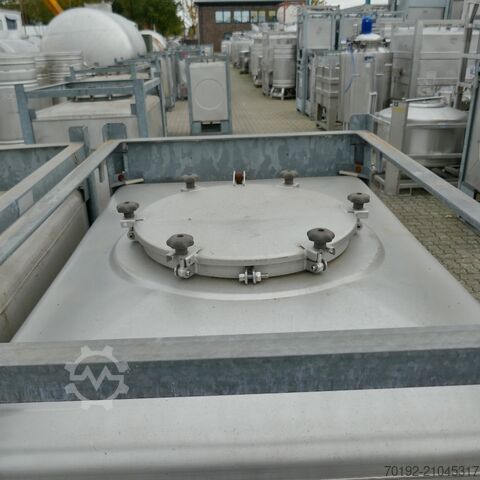 1000 liter container made of V2A Gempp & Unold AG 9740