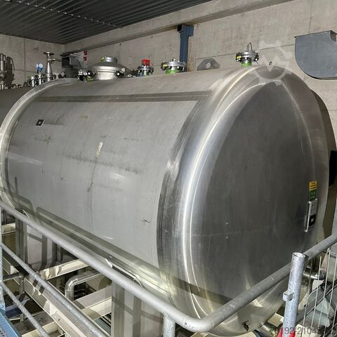 29250 Liter horizontaler Lagertank aus V4A Hinke 9738