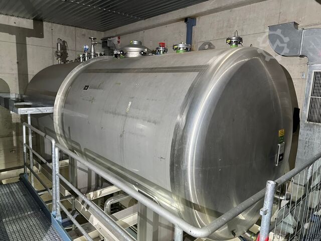 29250 Liter horizontaler Lagertank aus V4A Hinke 9738