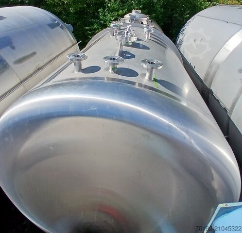 29250 Liter horizontaler Lagertank aus V4A Hinke 9738