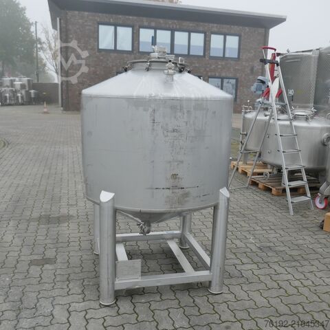 1000 Liter Container aus V4A BSI Biemont Soneco Industries 9729