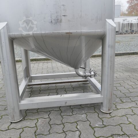 1000 Liter Container aus V4A BSI Biemont Soneco Industries 9729