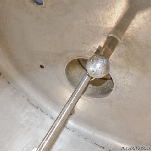 420 Liter Rührwerksbehälter aus V2A mit Propellerrührwerk  9727