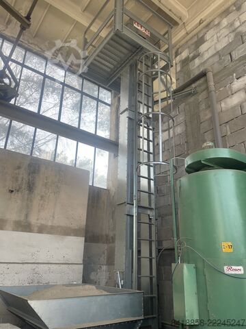 Bulk material packaging line Radpak RM-55AI, RW-04, RC-50