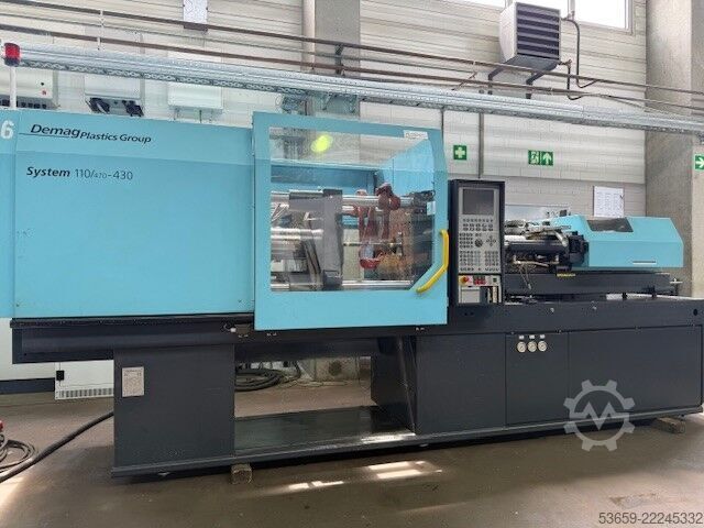 Spritzgießmaschinen bis 5000 KN Demag Demag ergotech 110/470-430 System, 2004