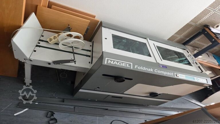 Folding Machine Nagel Foldnak compakt booklet maker  with trimmer