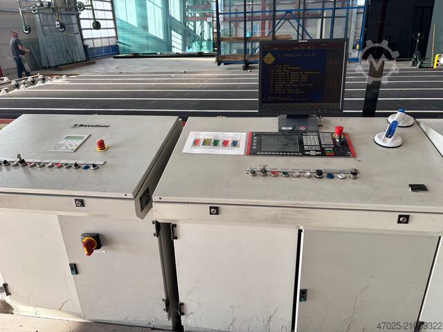 Glasschneidetisch Bavelloni Jumbo Schneidlinie