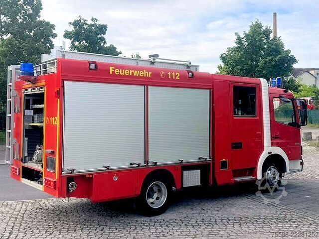 LKW mit Kofferaufbau Mercedes-Benz ATEGO 815 HLF 10 Löschfahrzeug Feuerwehr
