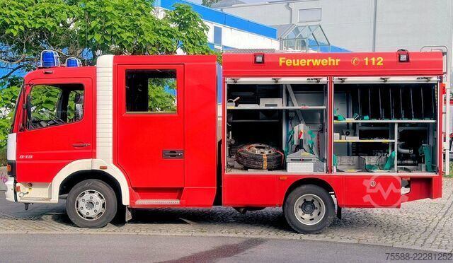 LKW mit Kofferaufbau Mercedes-Benz ATEGO 815 HLF 10 Löschfahrzeug Feuerwehr