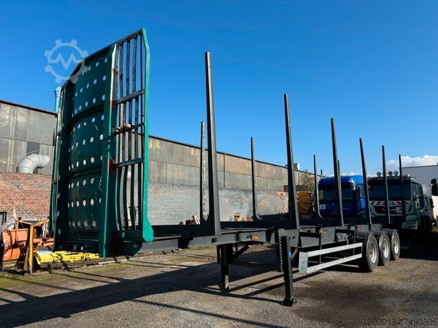 Semitrailer SCHWARZMÜLLER HS 3/E Langmaterial Holz 3 Achse 35.000 Kg