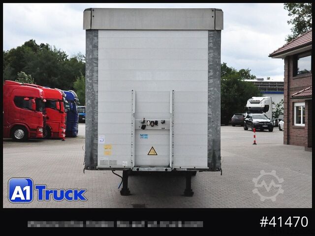 Open semitrailer with tarp SCHMITZ Speed Curtain, Lift 455/40 R 22.5,