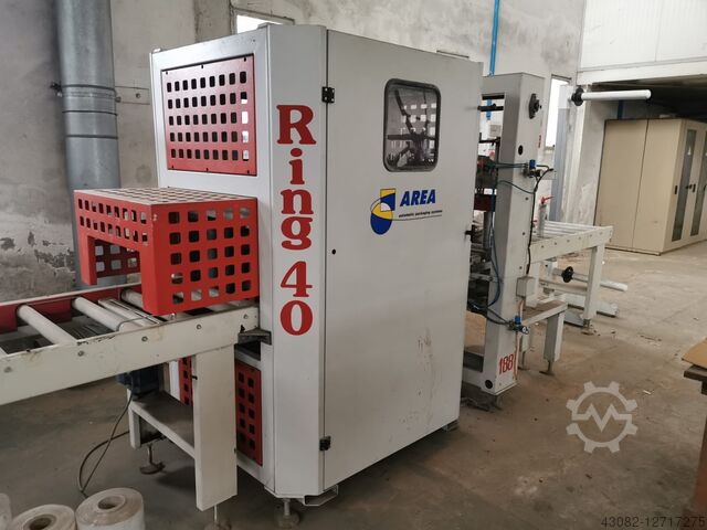 Horizontal automatic wrapping machine AREA RING 40
