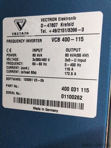 Umrichter Vectron VCB 400-115 55kW