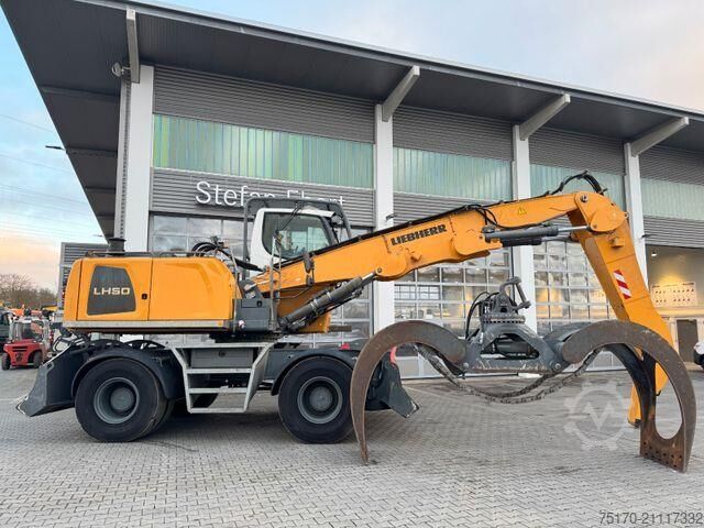 Radbagger Liebherr LH 50 M Timber / inkl. Holzzange / 2020 / 11m