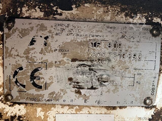 Baumaschine Simex TF 800 Felsfräse / Fräse / SW48 / 2007