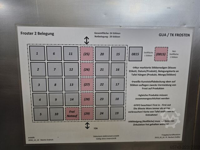 Freezer, cold/proofing chamber, proofer Condac 