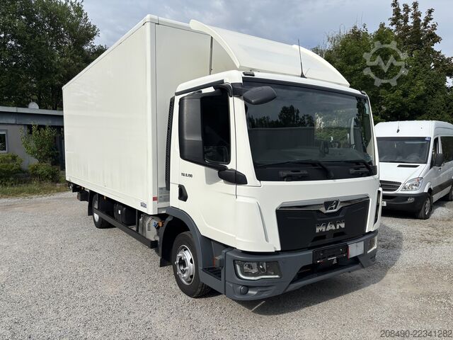 LKW mit Koffer LBW,Autom., KLIMA,AHK MAN TGL 8.190 BL, CH