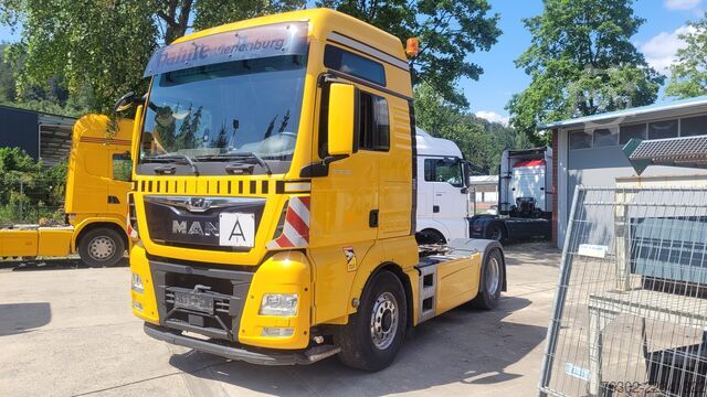 Standard truck tractor MAN 18.500 TGX Kipphy Standklima Hydro Drive