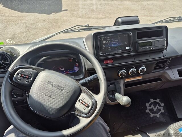 Pritschenwagen Fuso FUSO 9C18 Canter Alu Pritsche 5.5m Kran 3x hydr.